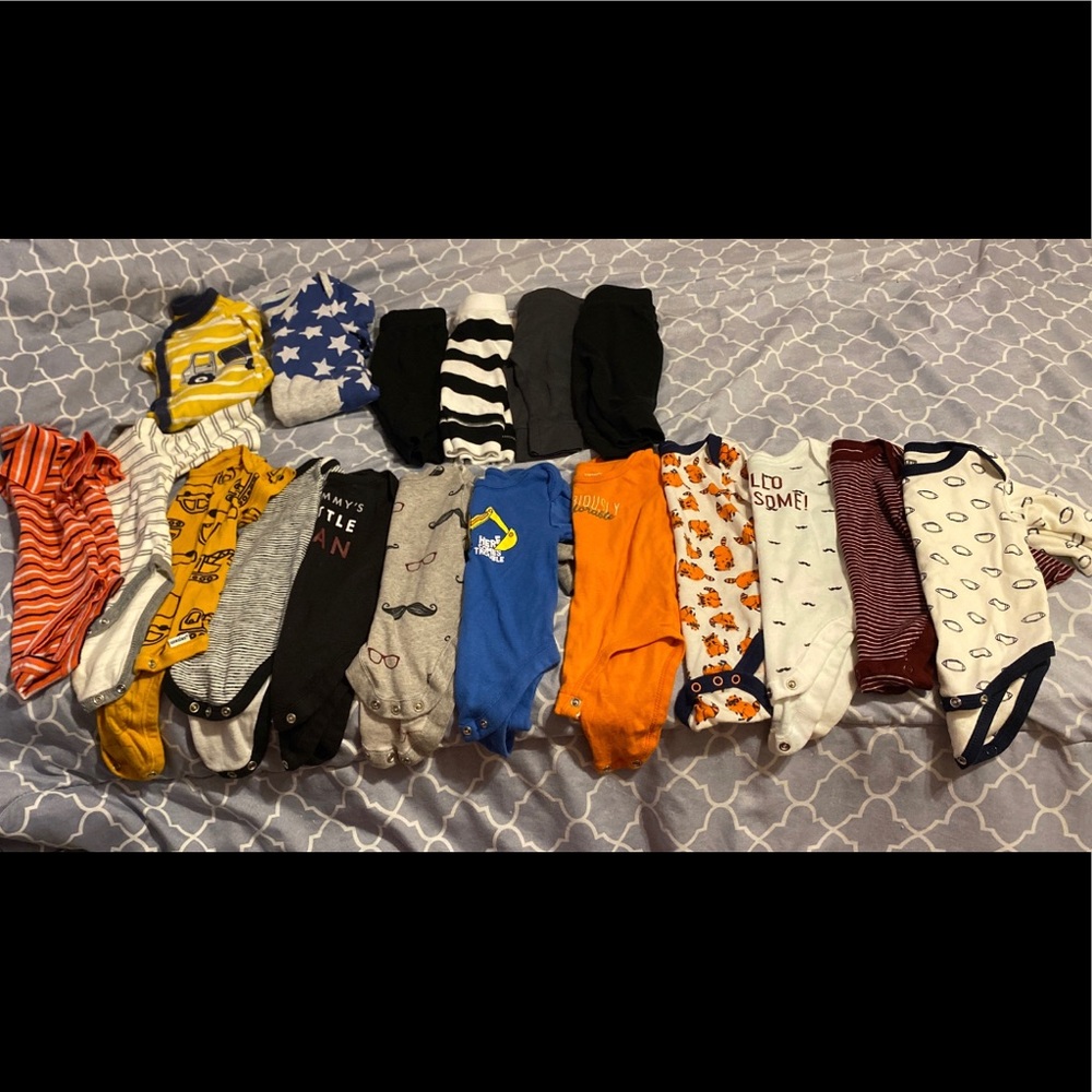 Infant Boys Clothes 0-3m